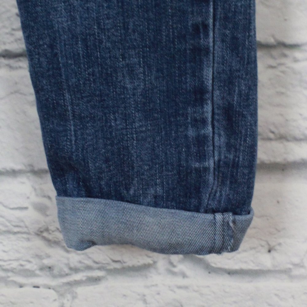 ARIZONA JEANS Folded Hem Tapered Cropped Jean Sz 1 - Picture 5 of 11